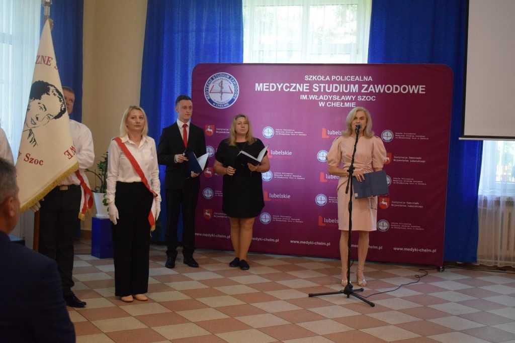 uroczystość zakończenia roku szkolnego - przemówienie Pani Dyrektor Małgorzaty Szyszkowskiej